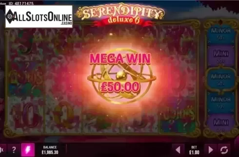 Bonus win screen