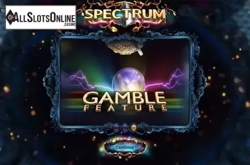 Intro screen 3. Spectrum (Wazdan) from Wazdan