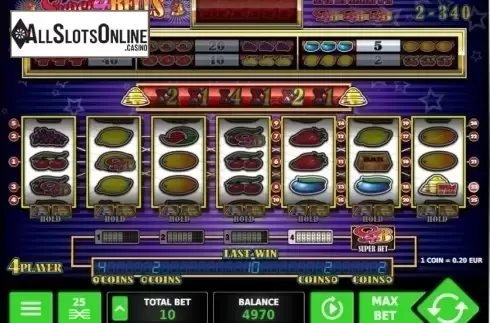Win Screen . Super 4 Bells from StakeLogic