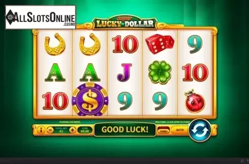Reel Screen. Super Lucky Dollar from Skywind Group