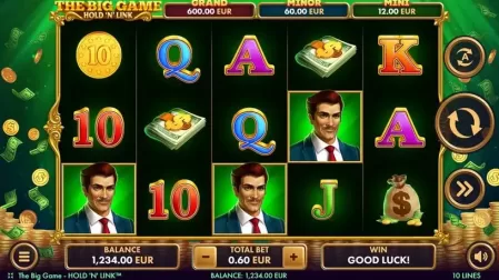 The Big Game Hold'N'Link slot screenshot 1