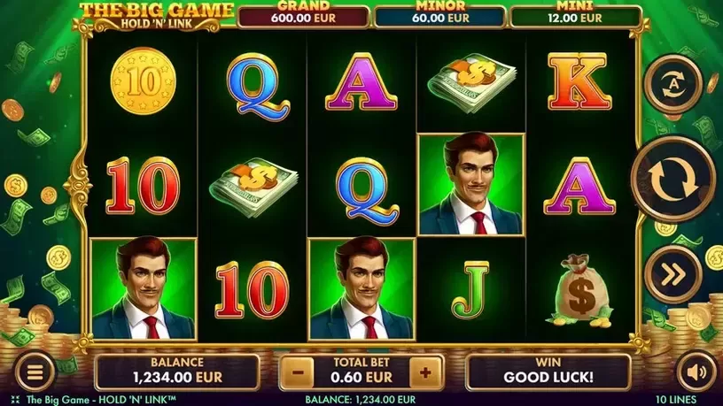 The Big Game Hold'N'Link slot screenshot 1