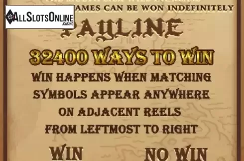 Ways to win screen