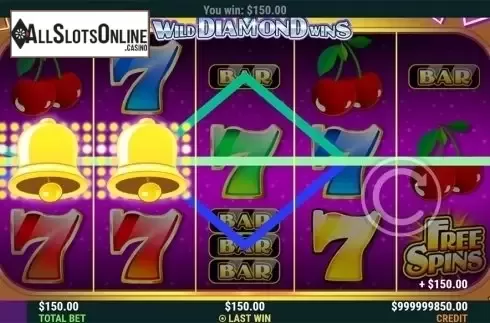 Game workflow . Wild Diamond Wins from Slot Factory