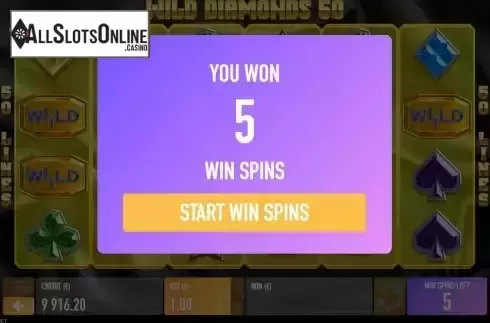 Free Spins screen 2