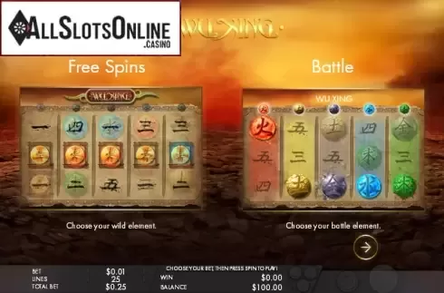 Game features 1. Wu Xing (Genesis) from Genesis