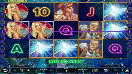Big Money slot screenshot 2