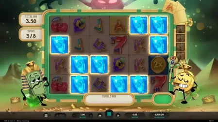 Bill & Coin 2: Mummy Mischief slot screenshot 4