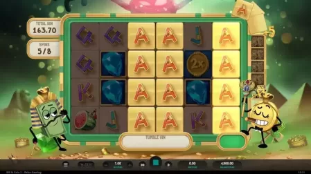Bill & Coin 2: Mummy Mischief slot screenshot 5
