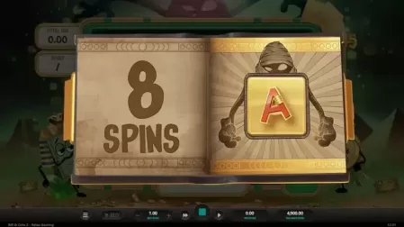 Bill & Coin 2: Mummy Mischief slot screenshot 3