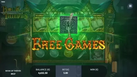 Book of Thieves slot screenshot 2