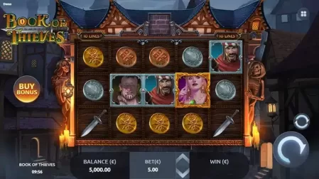 Book of Thieves slot screenshot 1