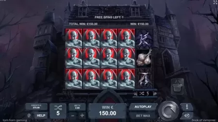 Book of Vampires slot screenshot 5