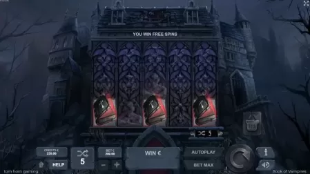 Book of Vampires slot screenshot 3