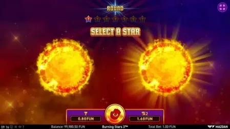 Burning Stars 3™ slot screenshot 3