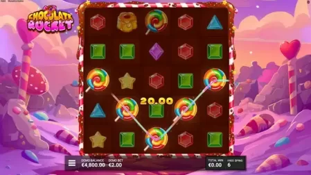 Chocolate Rocket slot screenshot 4