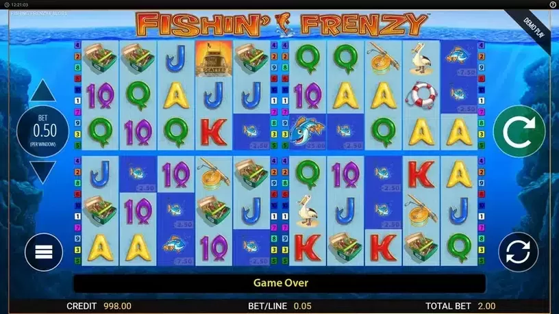 Fishin Frenzy Power 4 Slot slot screenshot 