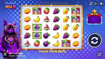 GANAMOS MEGA X slot screenshot 1