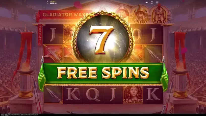 Gladiator Ways slot screenshot 3