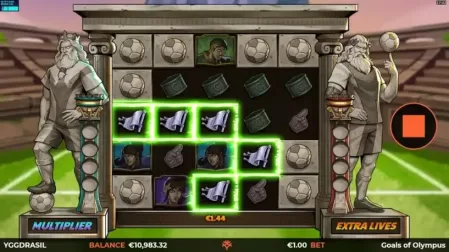 Goals of Olympus BoltLock slot screenshot 2