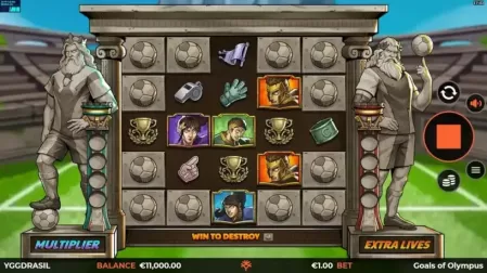 Goals of Olympus BoltLock slot screenshot 1