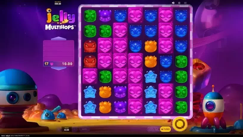 Jelly Multihops slot screenshot 4