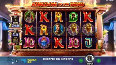 Kingdom of The Dead slot screenshot 1