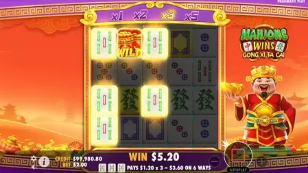 Mahjong Wins Gong Xi Fa Cai slot screenshot 3