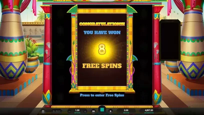 Mummy Multiplier slot screenshot 2