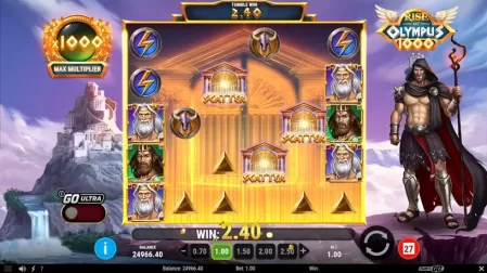 Rise of Olympus 1000 slot screenshot 4