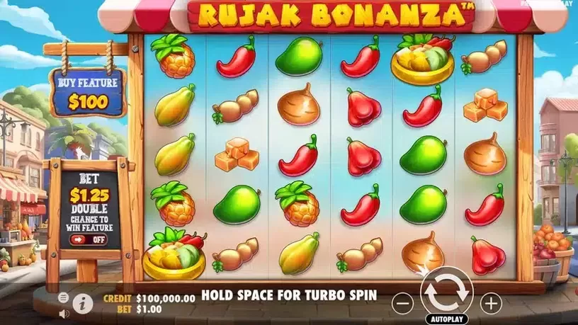 Rujak Bonanza slot screenshot 1