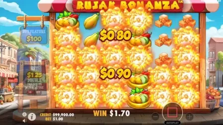 Rujak Bonanza slot screenshot 2