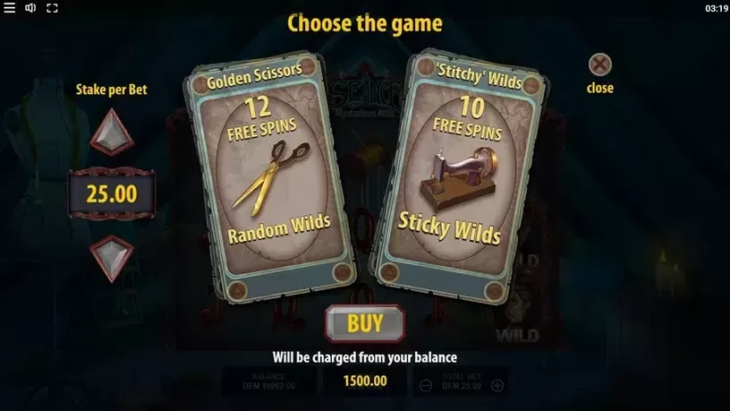 Seance: Mysterious Attic slot screenshot 3