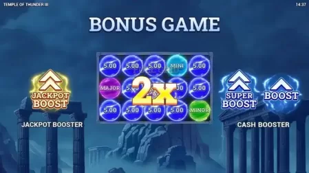 Temple of Thunder 3 slot screenshot 5