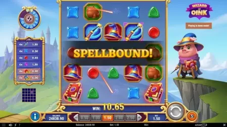 Wizard of Oink slot screenshot 5