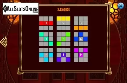 Paylines. 9 Lucks from KA Gaming