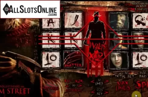 Wild. A Nightmare On Elm Street from 888 Gaming