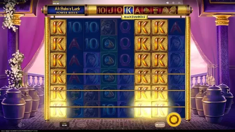 Ali Baba's Luck Power Reels slot screenshot 2