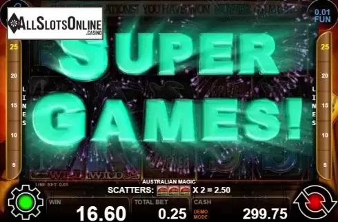 Super Games. Australian Magic from Casino Technology