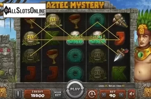 Game workflow . Aztec Mystery from X Card
