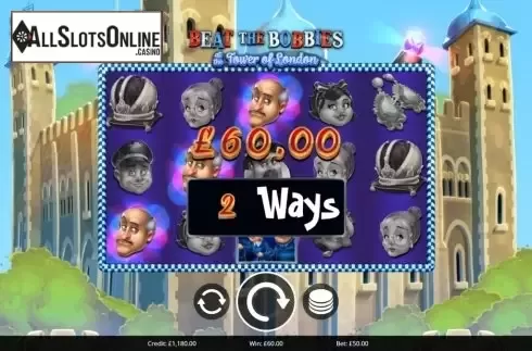 Win Screen 4. Beat The Bobbies at the Tower of London from Eyecon