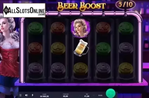 Free Spins Gameplay Screen