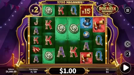 Big Top Bonanza Megaways slot screenshot 4