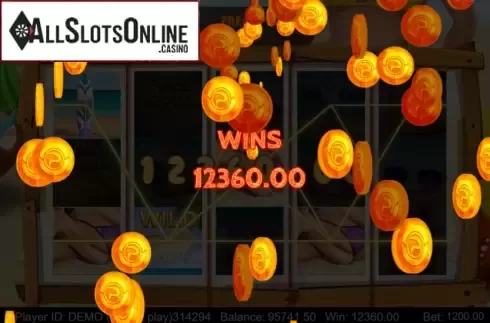 Win Screen 3. Bikini Beach (Triple Profits Games) from Triple Profits Games