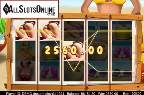 Win Screen 2. Bikini Beach (Triple Profits Games) from Triple Profits Games