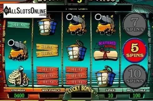 Free Spins. Billy Bones from Octavian Gaming