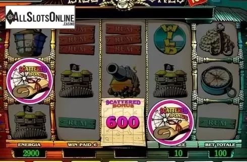 Reel Screen. Billy Bones from Octavian Gaming