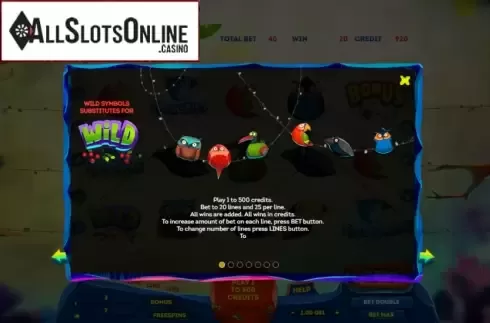 Info. Birds Slot from Smartsoft Gaming