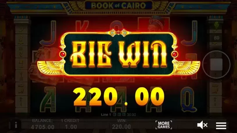 Book of Cairo slot screenshot 4