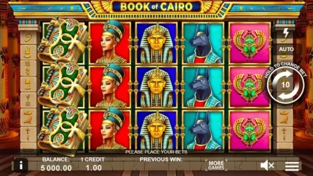 Book of Cairo slot screenshot 1